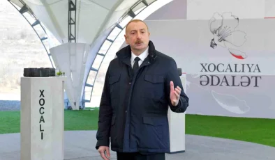 Azerbaycan Cumhurbaşkanı Hocalı Katliamı’nı Anarak Adalet Talebinde Bulundu