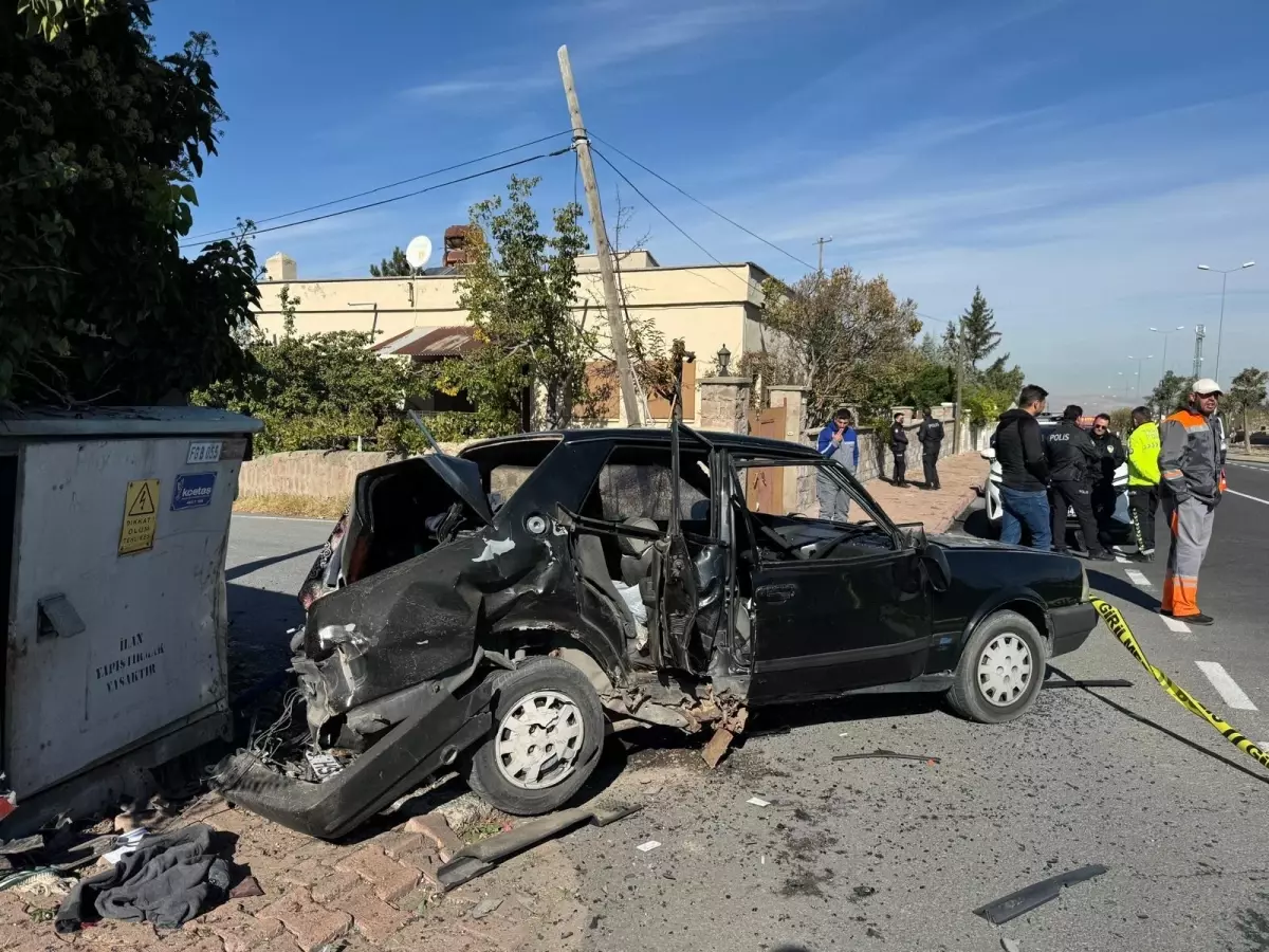 Kayseri’de Trafik Kazası: 1 Ölü, 3 Yaralı