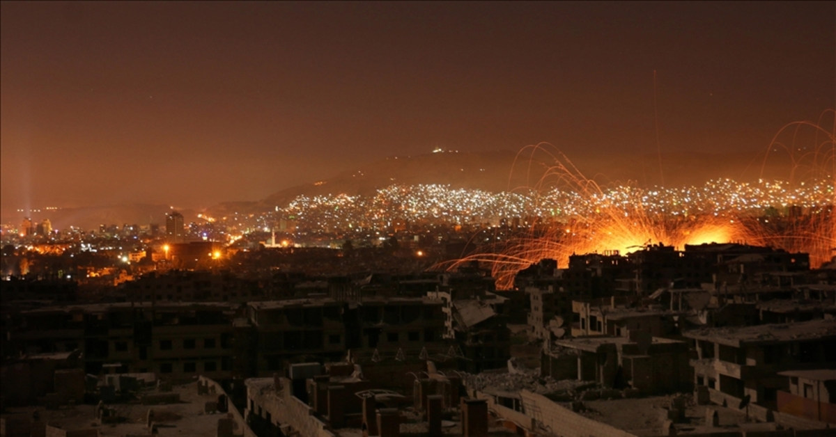 Son dakika haberi Şam’da patlama sesleri