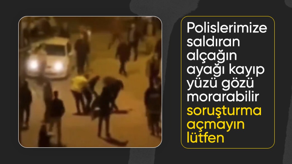 İzmir’de polis ekibine silahlı saldırıda yakalanan şüpheli linç edilmeye çalışıldı