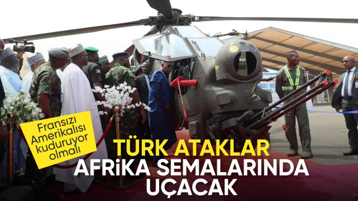 Nijerya’ya 2 T-129 ATAK helikopterleri teslim edildi