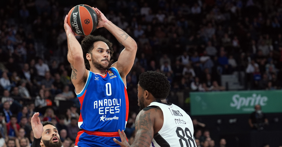Anadolu Efes: 86 – Partizan: 77 | MAÇ SONUCU