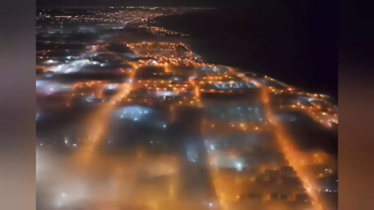 Silivri’de Yoğun Sis Etkili Oldu