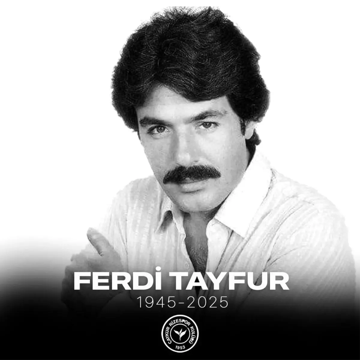Çaykur Rizespor’dan Ferdi Tayfur’a Taziye