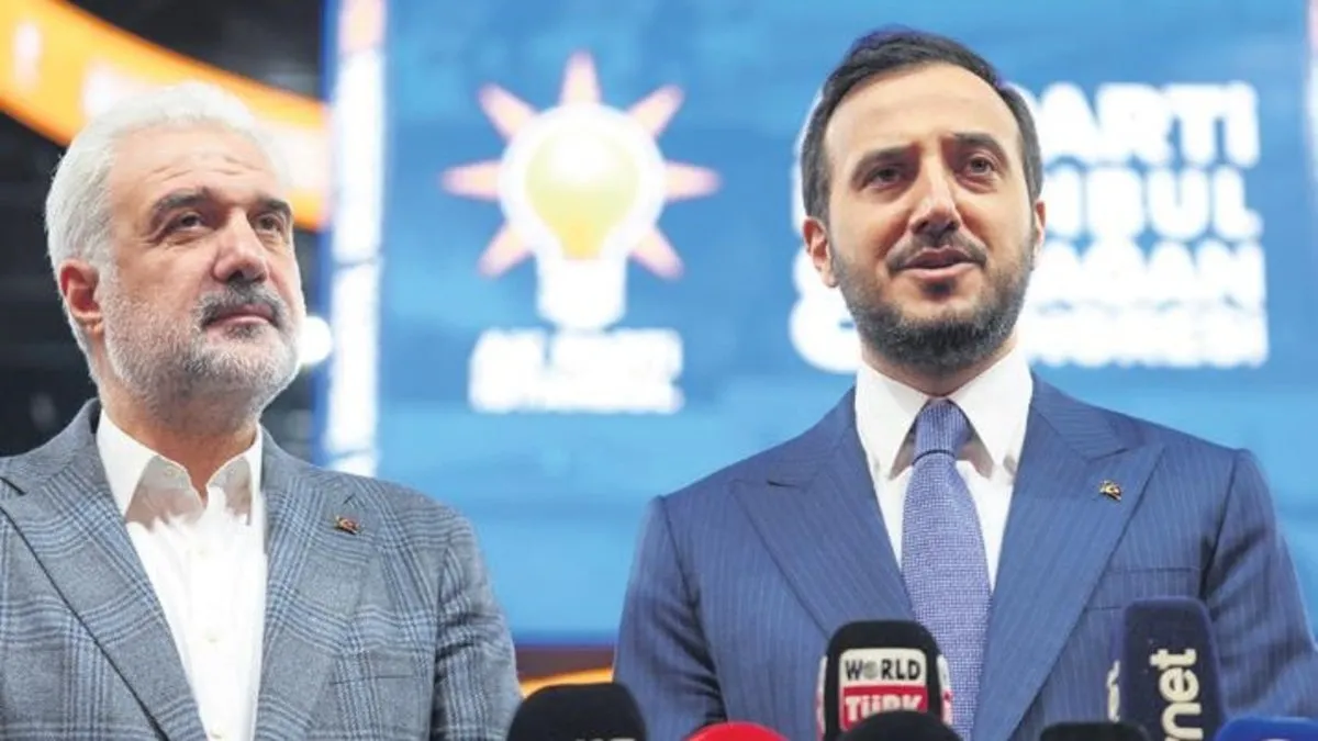 AK Partiİstanbul yönetiminde bayrak değişimi