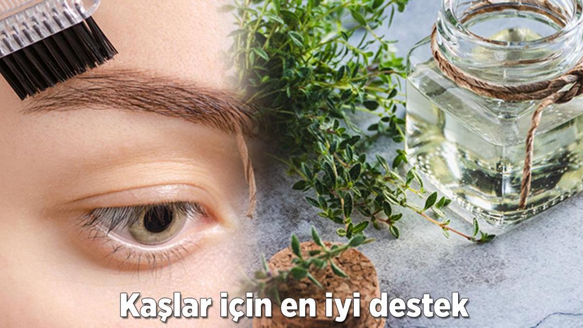 Tek damlası kaşları coşturuyor! En iyi destek başucumuzda, kekik efsanesi