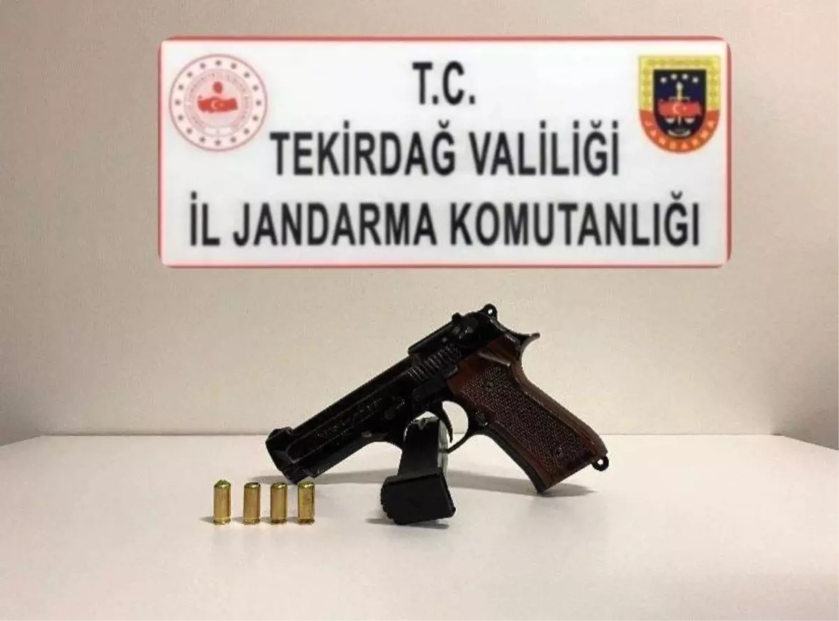 Tekirdağ’da Ruhsatsız Silah Operasyonu