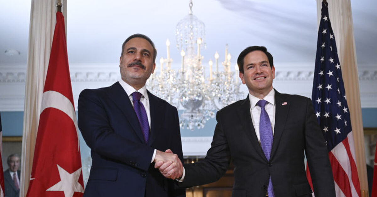 Bakan Fidan ABD’li mevkidaşı Rubio ile görüştü